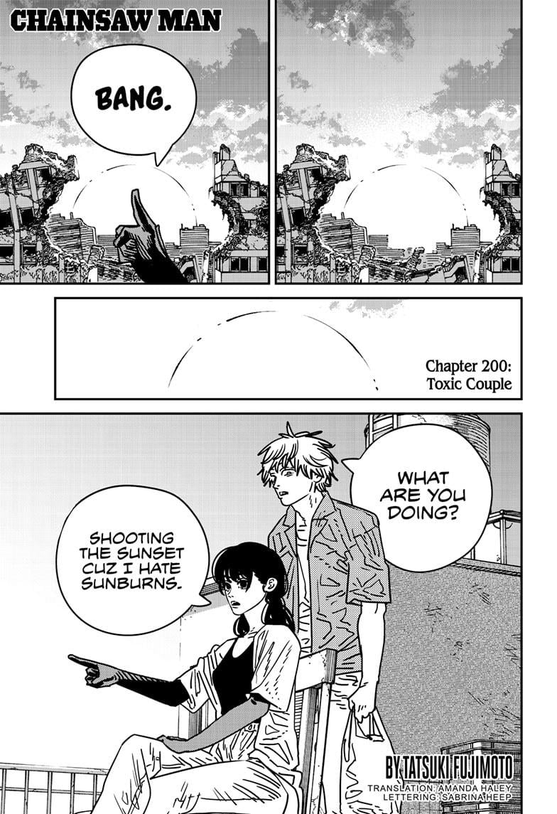 Chainsaw man Chapter 200 1